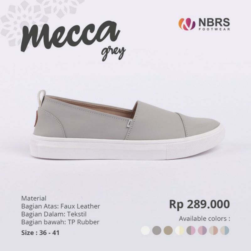 Laila Collection MECCA GREY NBRS FOOTWEAR Sepatu Casual dan Kekinian