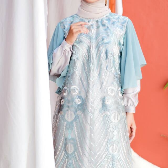 Gamis brokat Naraya