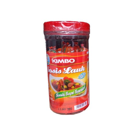 

Sosis Kimbo Lauk Rasa Sapi Spesial 30gr