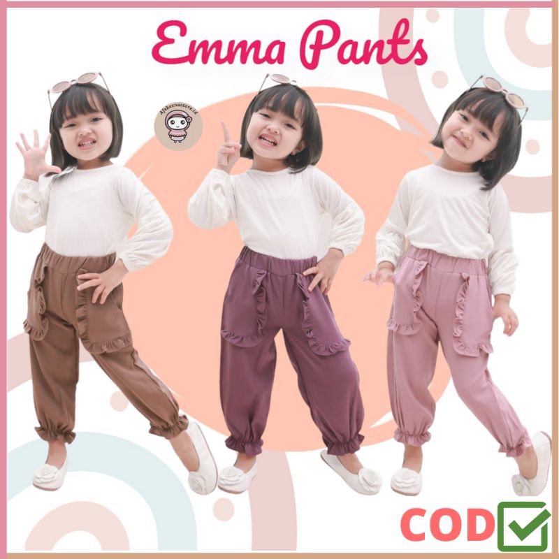 Celana Panjang Anak Emma Pants By Zibra 1-5T