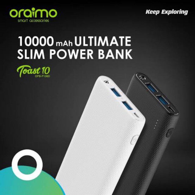 POWERBANK ORAIMO OPB-P106D 1000MAH