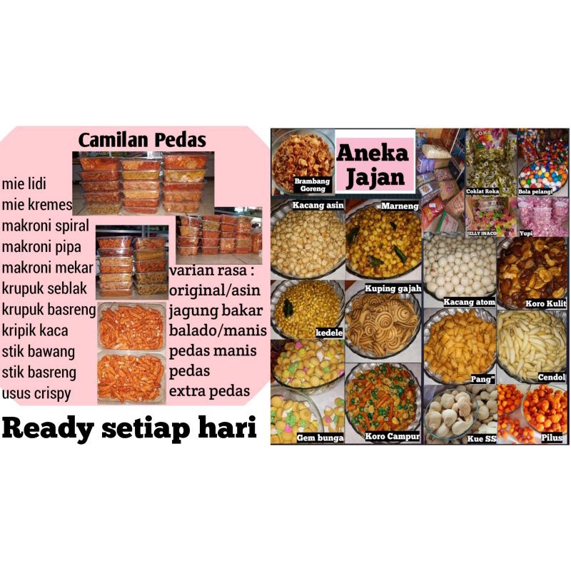 

aneka jajan lebaran serba 10rb -+200g