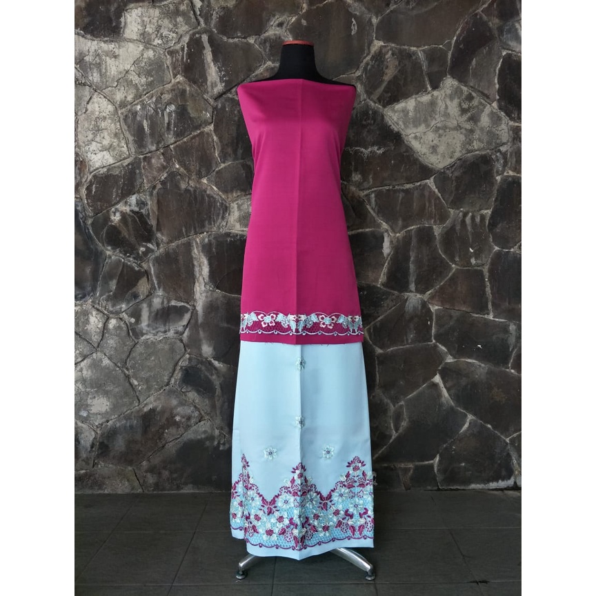 Kain Bordir Bahan GAMIS SET BALOTELI exclusive