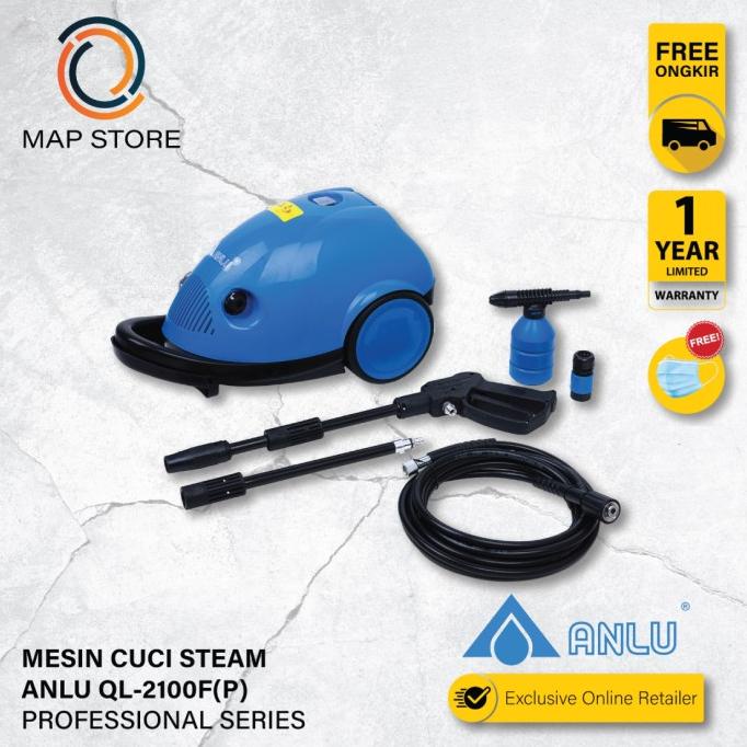 Mesin Steam Cuci Mobil Motor / Alat Cuci / Jet Cleaner ANLU QL2100FP