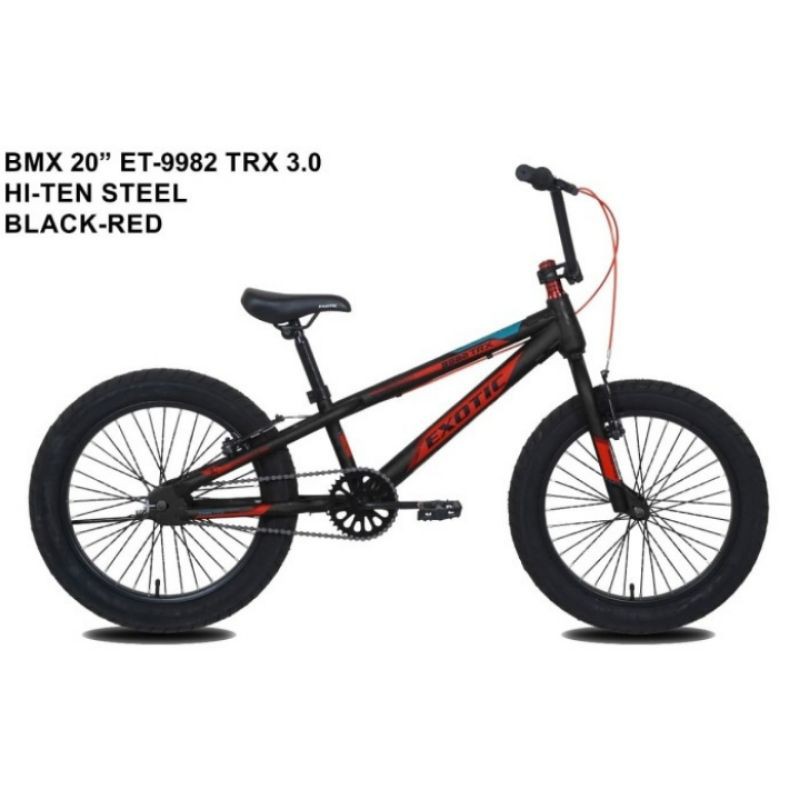 Sepeda BMX Pacific Exotic ET 9982 TRX 3.0 Size 20 Inci Ban Besar Jumbo