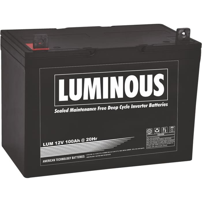 Baterai VRLA / Aki Kering/ Aki VRLA Luminous 100 AH / 12V