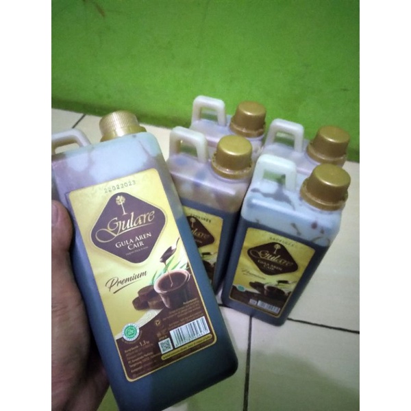 

Gulare Gula aren 1300ml / gula aren murah / gula aren cair 1300ml