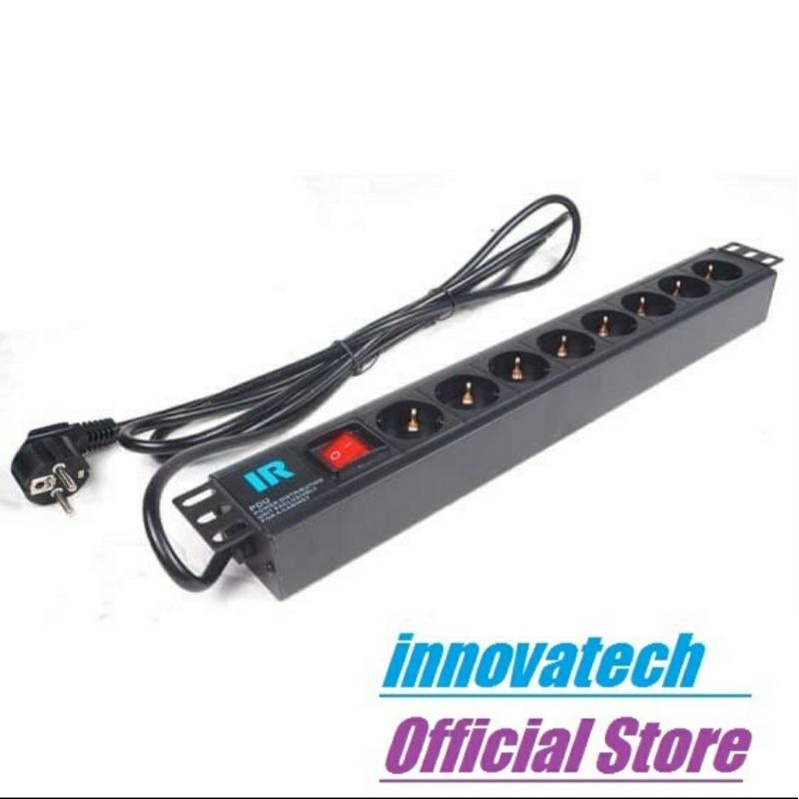 Indorack PDU8G pdu 8outlet Germany schuko Surge