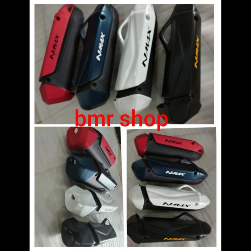 cover knalpot custom allnew nmax,  tutup knalpot variasi all new nmax 2020 , variasi knalpot ax new