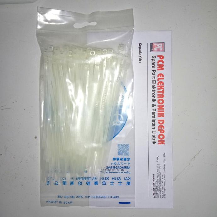 

Kabel Tis 15Cm Sabuk Kabel Kss Nylon Cv-150A Putih Harga Eceran Pcmelebik54 Dijamin