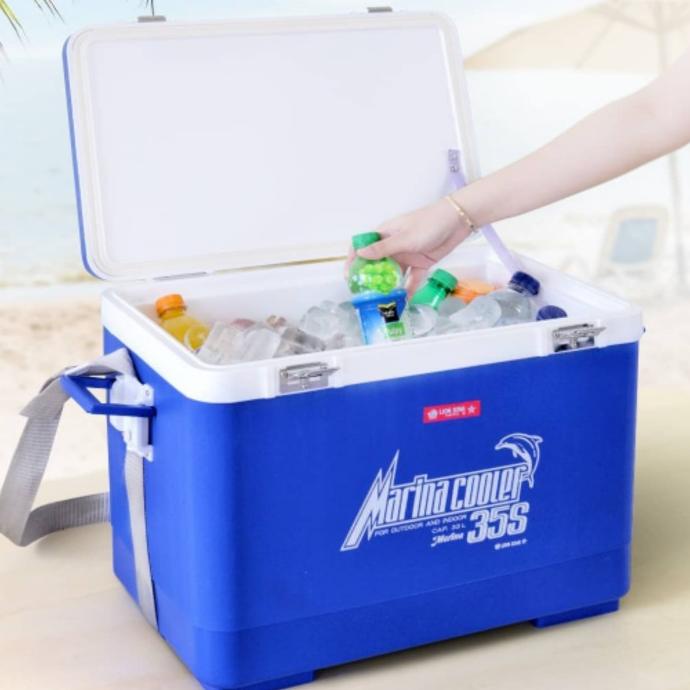 marina cooler 35 S 33 liter lion star box pendingin minuman cooling