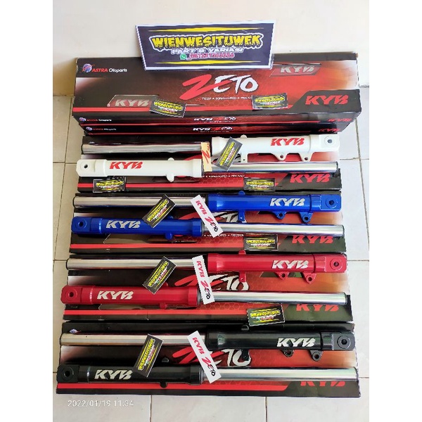 Shock Depan As Bottom KYB Zeto Yamaha Vixion As 33 Bisa di aplikasi di segitiga ninja