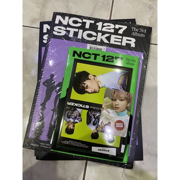 Album NCT 127 Sticker ver / Sticky Ver Haechan PC Mark Sticker