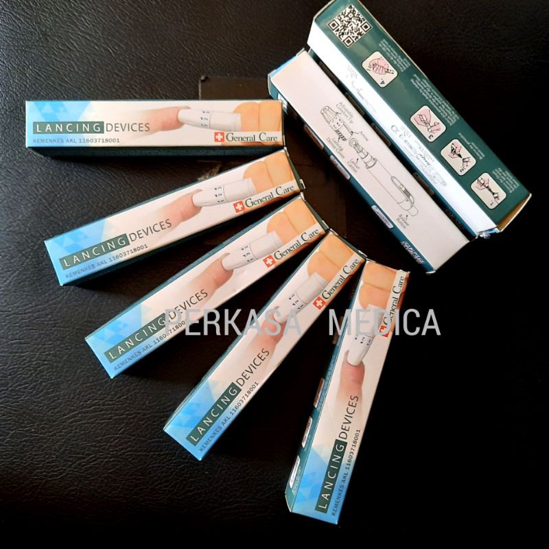 Lancet Device Pen set/Pen lancet/Blood Lancet Alat  pengambil darah