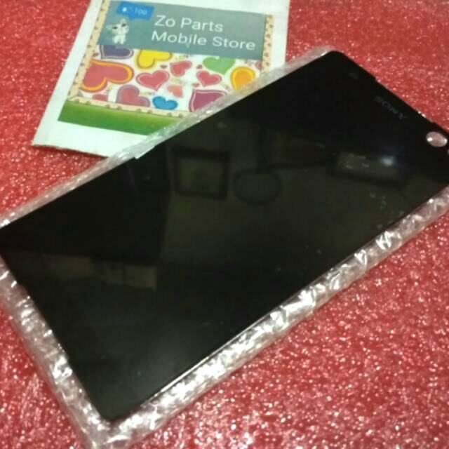 LCD Touchscreen Frame Sony Xperia C5 Ultra (Versi Dual SIM) (E5533/E5563) (ORIGINAL)