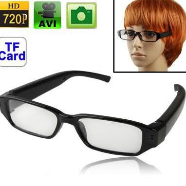 READY Spy Cam Hd720 Video Camera Eyewear Kacamata Bening Kamera Tersembunyi .