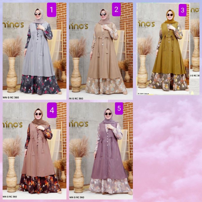 GAMIS LEPASAN JUMBO WN LB 360 NEW COLLECTION BY NINOS DESIGN