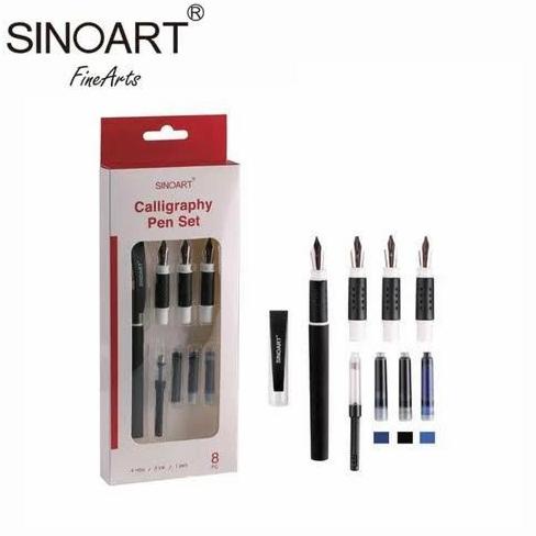 

(BISA COD) SINOART CALLIGRAPHY FOUNTAIN PEN SET PULPEN KALAM KALIGRAFI KOMPLIT Kode 576