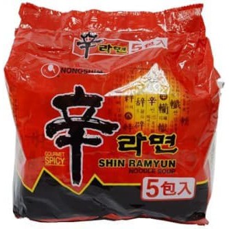 

#HANDCARRY Nongshim Spicy Mushroom Flavour 5sX120g - UFOHCR1308