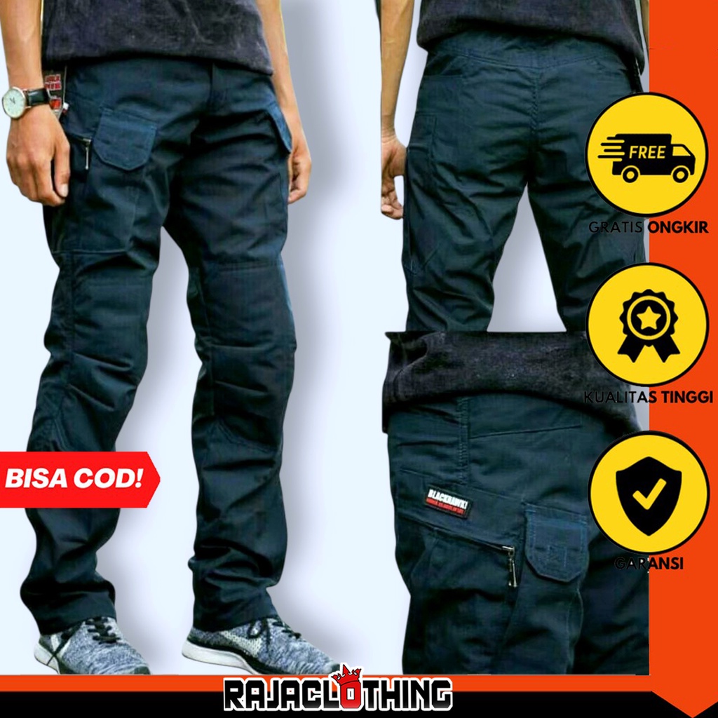 RCL - Celana Panjang Blackhawk Tactical Cargo Outdoor Trendy Murah Berkualitas