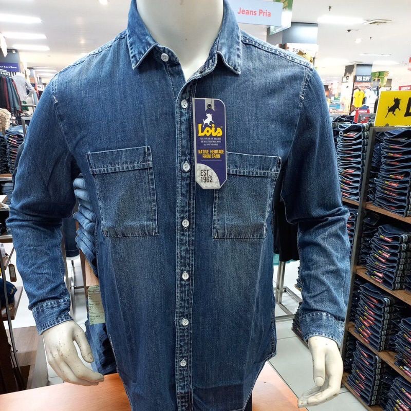 Kemeja Lois Original KLLR261D - Longsleeve