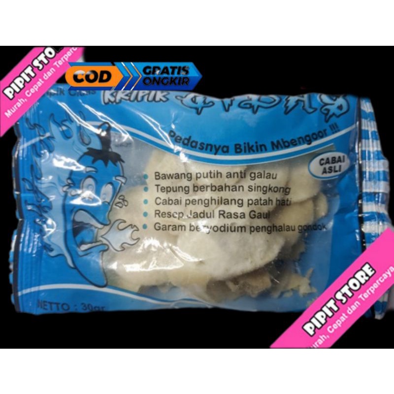 

Kripik Keripik Camilan Cidas Rasa Original Asin