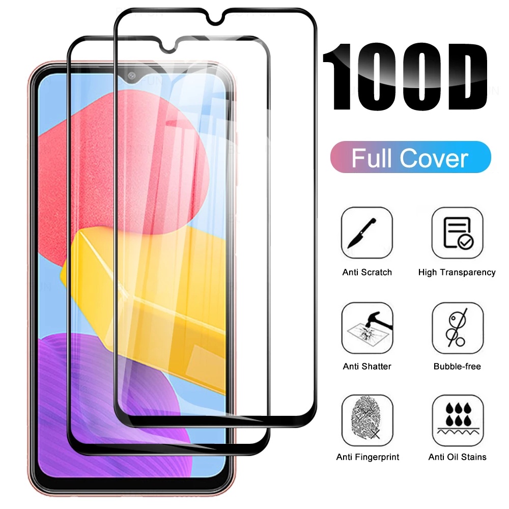 Pelindung Layar Tempered Glass HD 9H Anti Gores Untuk Samsung Galaxy M13