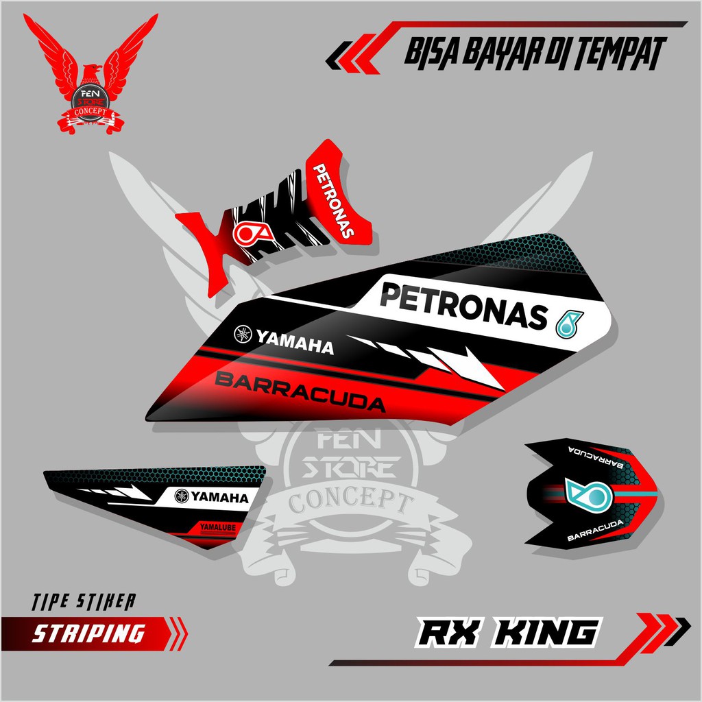 Striping Rx King Variasi 2004 2008 Setriping RX King Variasi Petronas A25 Variasi Motor RX KING