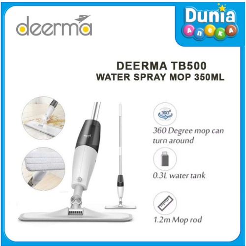 DEERMA WATER SPRAY MOP LIGHT WEIGHT 360 ROTATING CLEAN TOOL TB-500