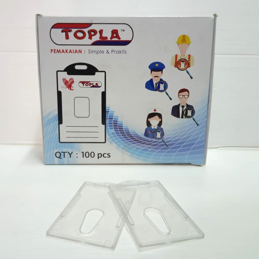 

Casing Id Card Holder Transparant Warna "BENING