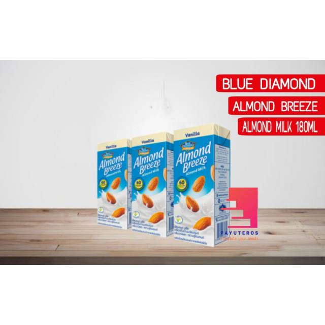 

BLUE DIAMOND ALMOND BREEZE ALMOND MILK 180ML VANILLA / SUSU ALMON VANILA / ALMOND MILK VANILLA