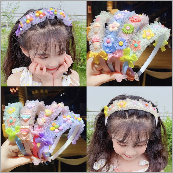 babyfit BANDO LOLITA anak perempuan imported lace bando anak pn-0222r