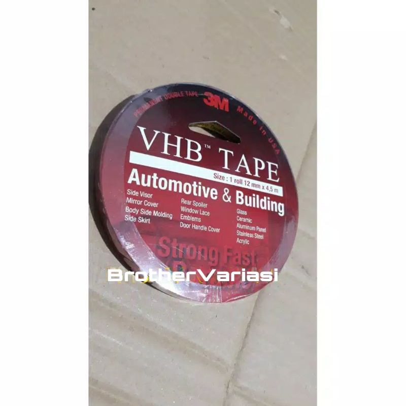 

Lem 3m vhb / double tape 12 mm x 4.5 m