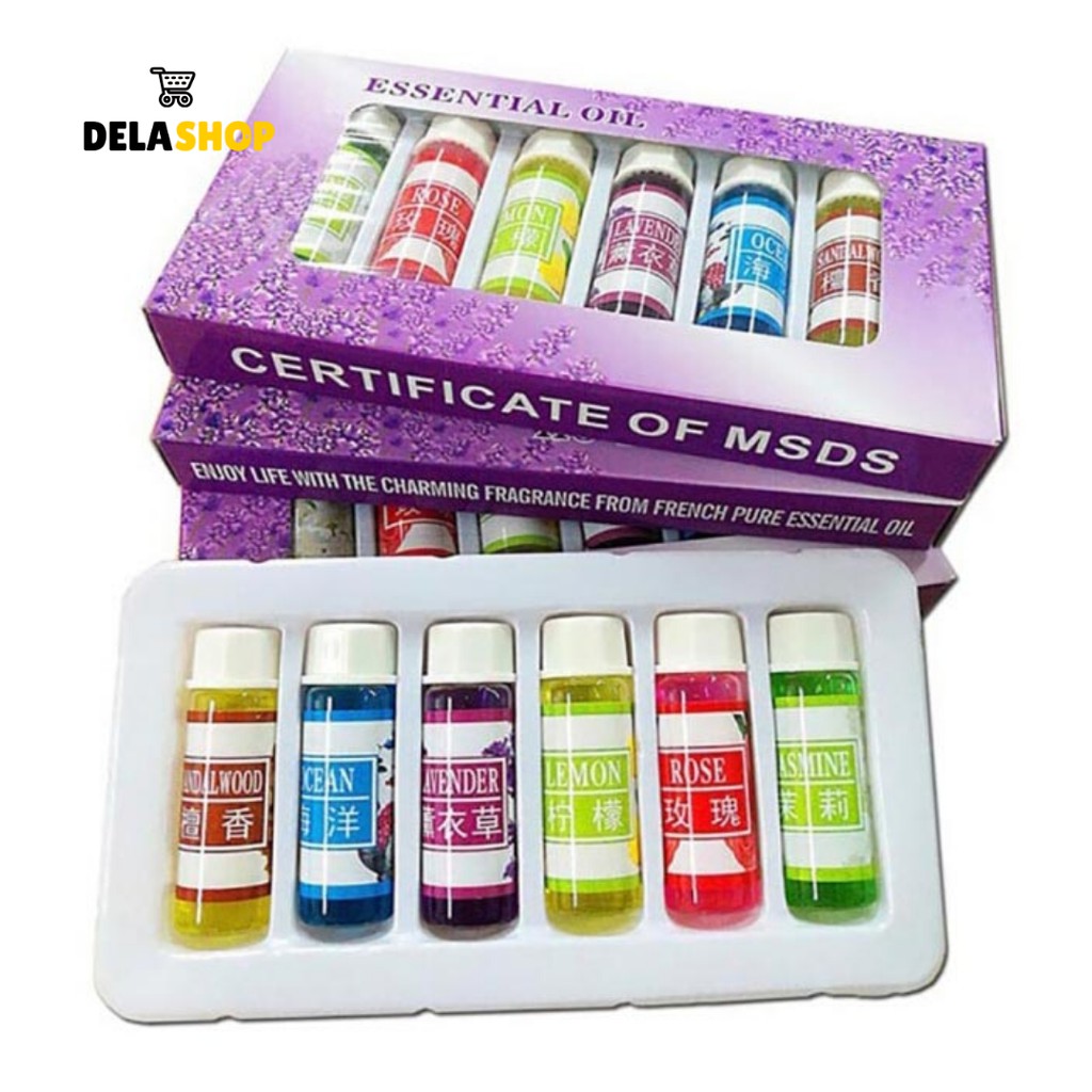 Essential Oils Aromatherapy Diffusers 5ml Mixing 6 PCS