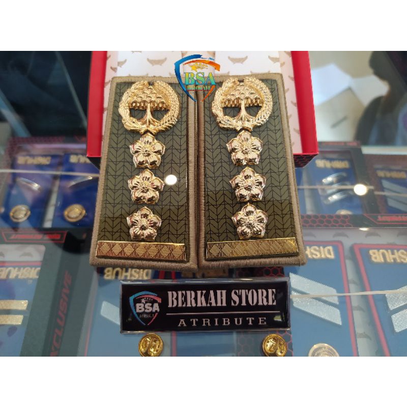 (COD) PANGKAT ASN JAWA TIMUR GOL 4A LIST KHAKI - EXCLUSIVE