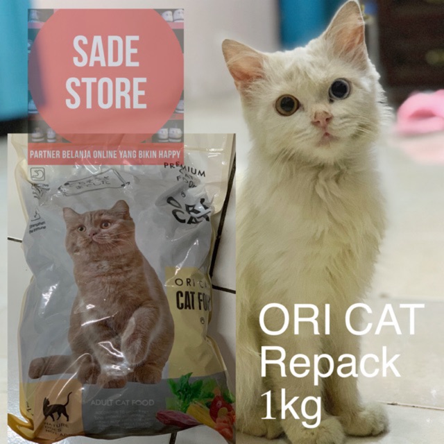 Ori Cat 1kg Baim Wong Makanan Kucing Kering setara Bolt 