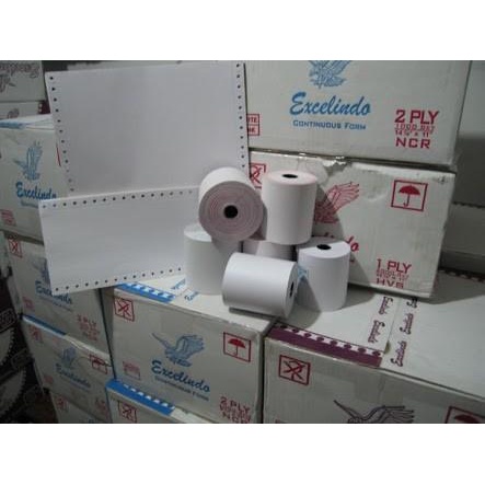 

Continuous Form 2 Ply 9.5"X11" : 2 Merk Execlindo