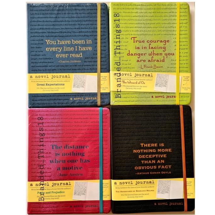 

Office & Stationery | Buku Tulis | Notebook Journal Novel Pride And Prejudice Jane Austen English Classic | Best Seller