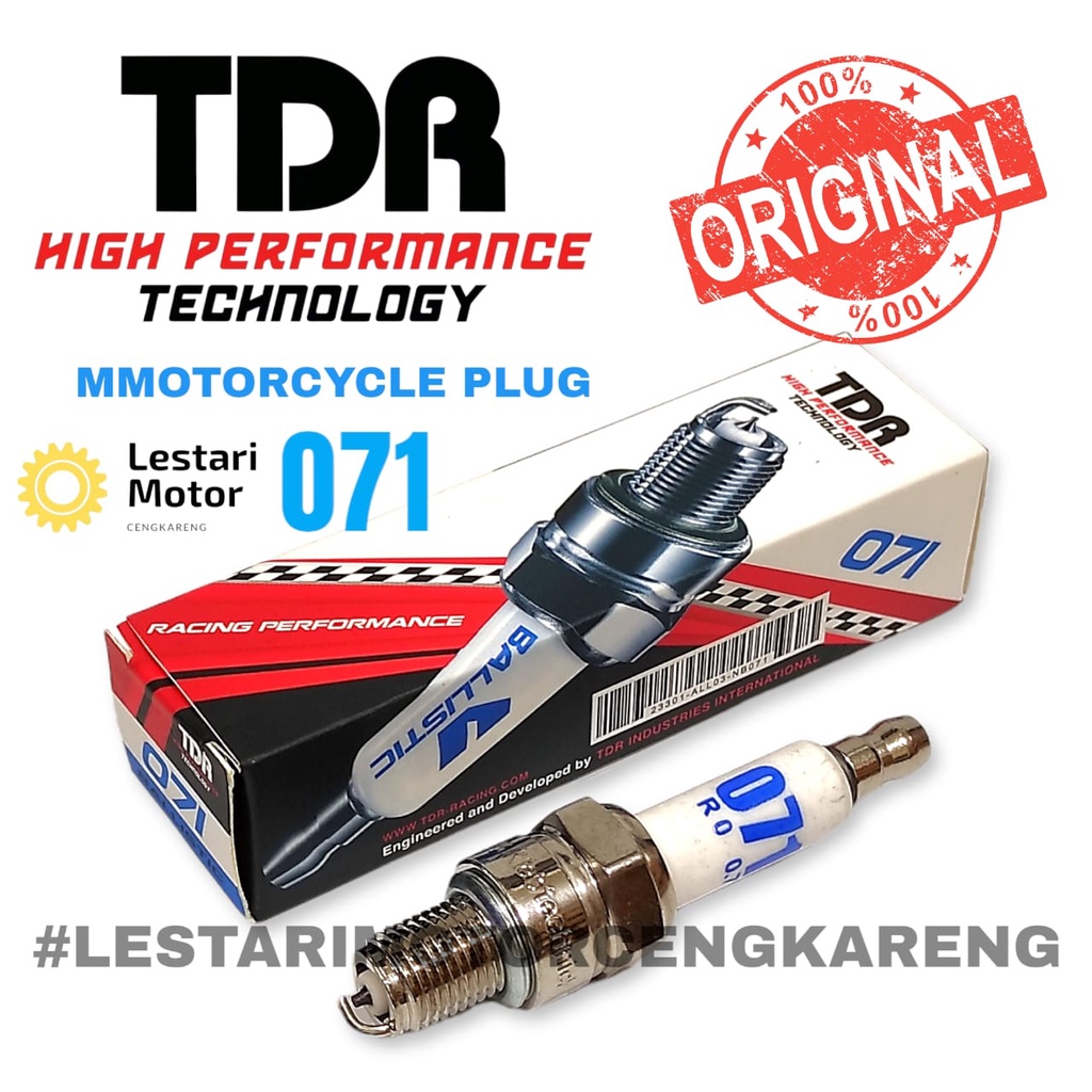 BUSI TDR RACING BALLISTIC SEMUA MOTOR DIJAMIN ASLI 100% TDR THAILAND