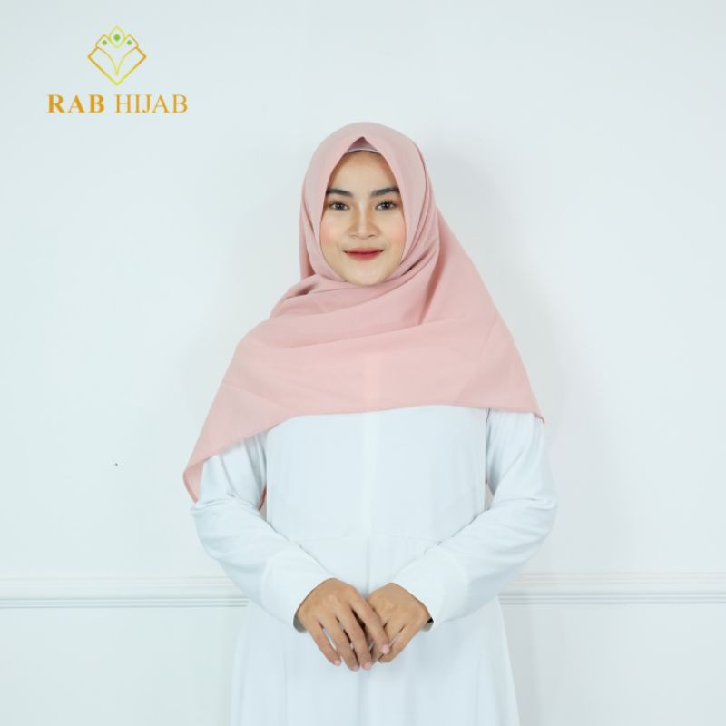 Aisha Square Instant (Hijab Segiempat Instan) by Rab Hijab