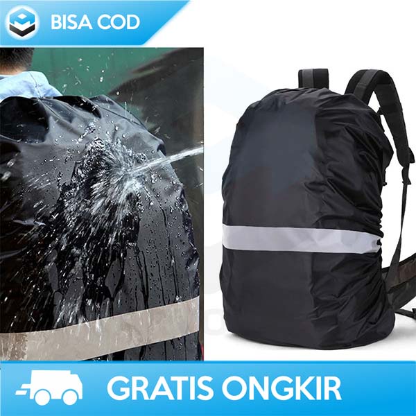 JAS HUJAN TAS RANSEL PUNGGUNG PELINDUNG ANTI AIR WATERPROOF 40 x 37 mm