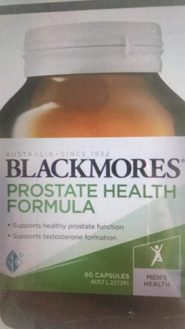 前立腺 ブラックモアズ プロステートヘルスフォーミュラー 60錠×3本 90日分 サプリメント Blackmores Prostate Health  Formula 60caps 93％以上節約