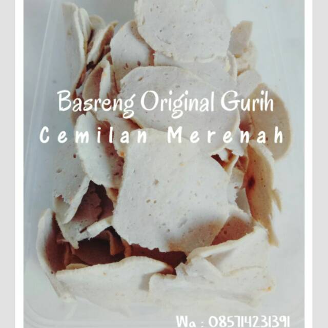 

Basreng Ori (Gurih)