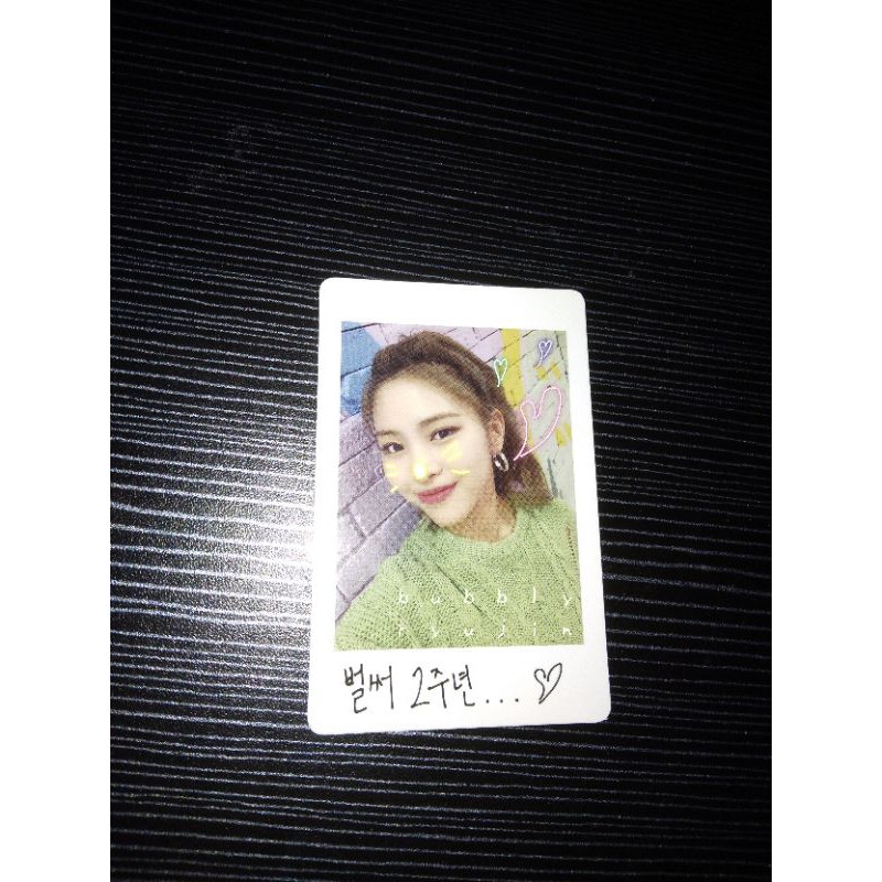 ITZY RYUJIN NO BAD DAYS OFFICIAL POLAROID FEBRUARY