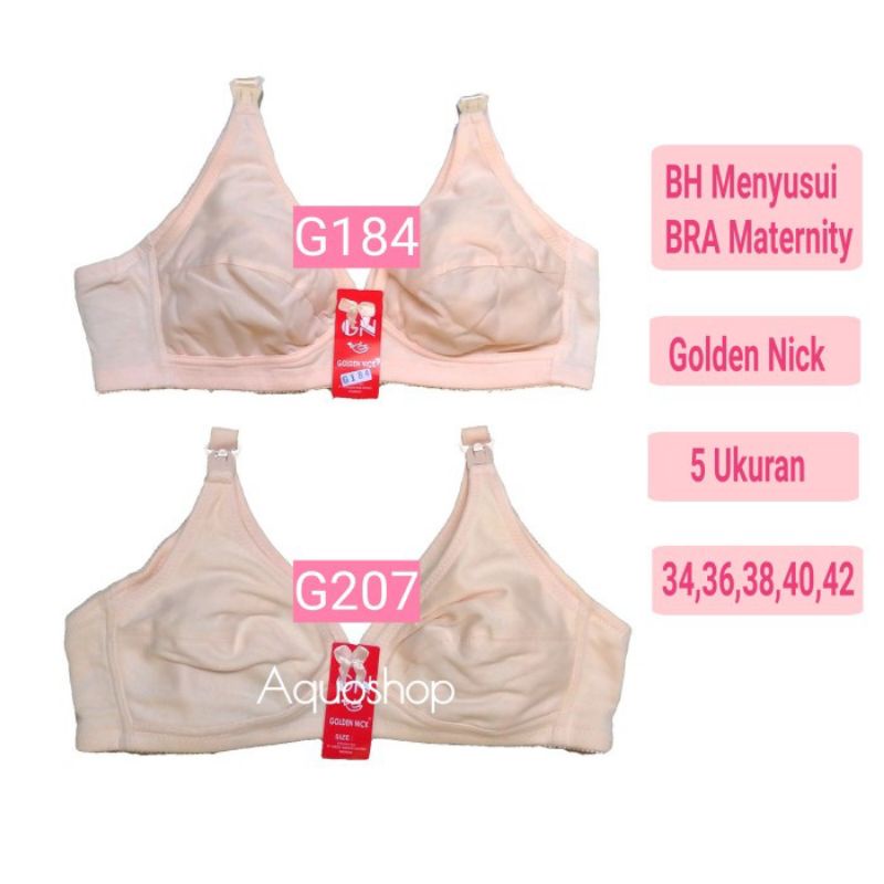 READY STOK BRA MENYUSUI TANPA BUSA GOLDEN NICK G184/BRA MATERNITY