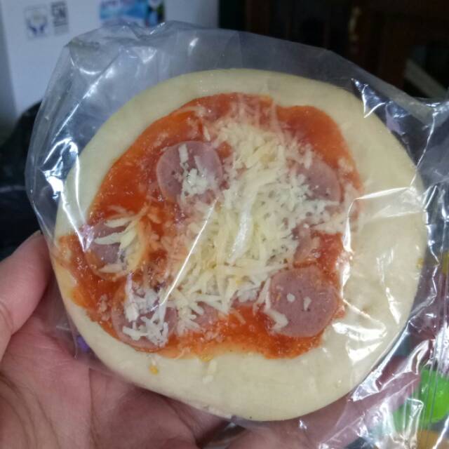 

Pizza mini keju pedas