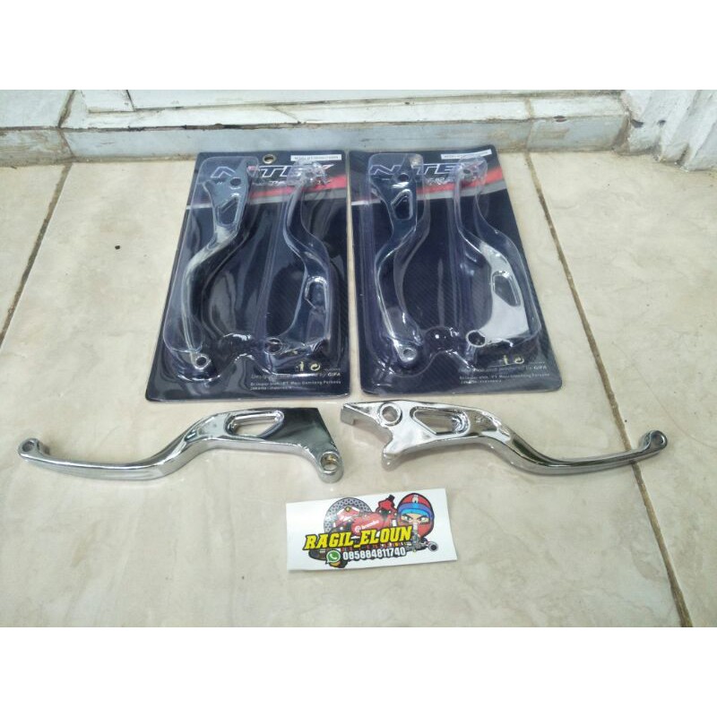 handle handel kanan master kiri kopling krom chrome ori nitex copy RCB cb gl megapro tiger fu