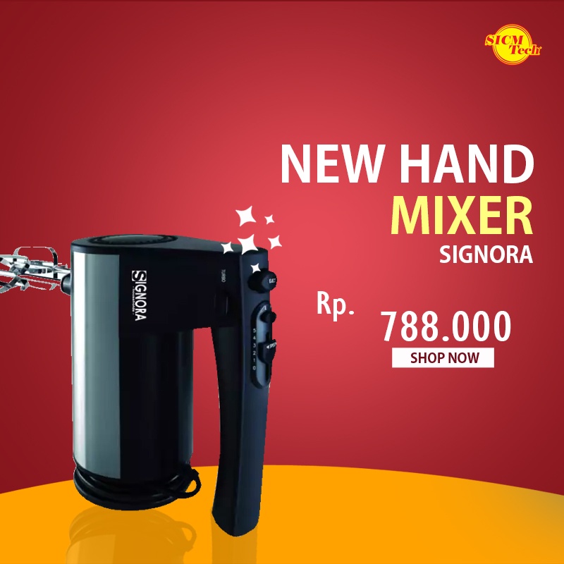 New Hand Mixer Signora