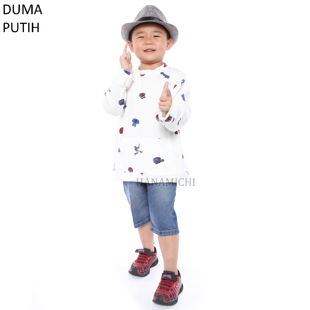 Hanamichi DUMA Sweater Anak Lengan Panjang