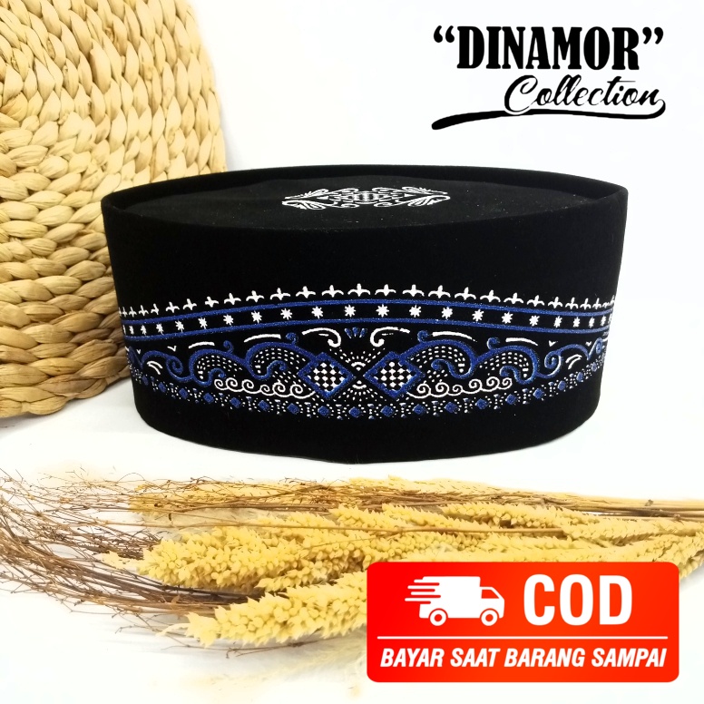 PECI KOPIAH BATIK  Sablon SONGKOK BATIK B